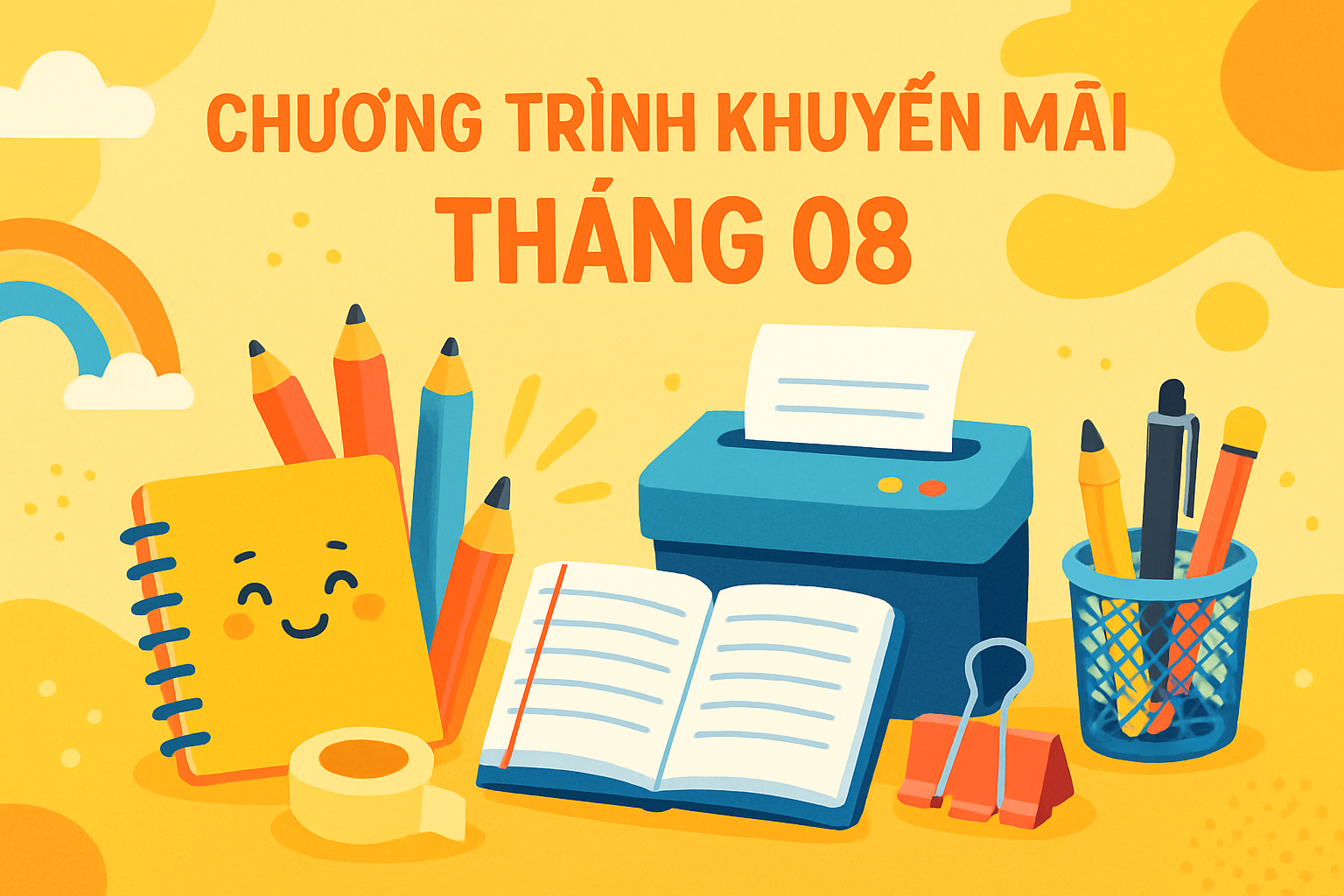 CHƯƠNG TRÌNH KHUYẾN MÃI THÁNG 8/2025